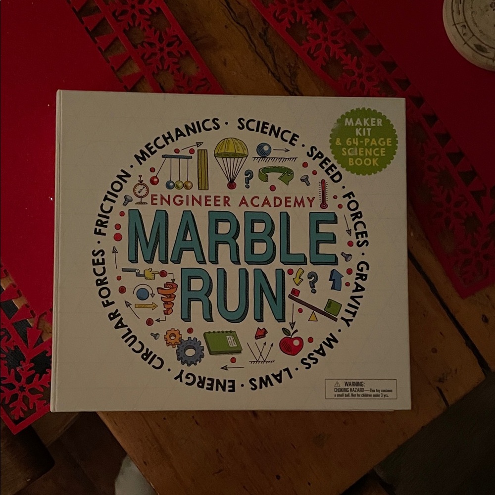 Engineer Academy Marble Run Science Kit